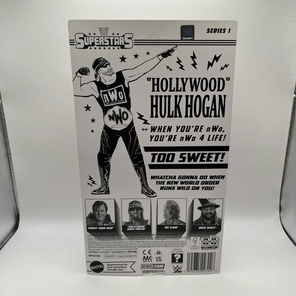 WWE Superstars “Hollywood” Hulk Hogan Action Figure. - Picture 2 of 3